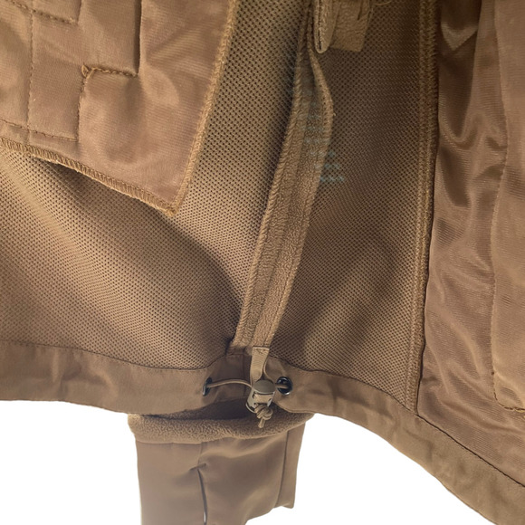 Condor Nine Line Tactical 601 Mens Alpha Micro Fleece Jacket Size M Brown - Picture 9 of 10